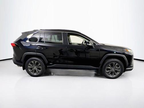 Midnight Black Metallic 2022 Toyota RAV4 Hybrid XLE Premium