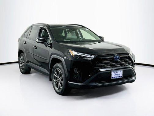 Midnight Black Metallic 2022 Toyota RAV4 Hybrid XLE Premium