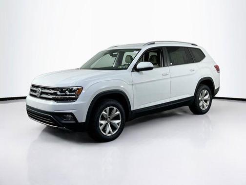 Pure White 2019 Volkswagen Atlas 3.6L SE