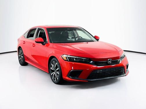 Rallye Red 2022 Honda Civic EX