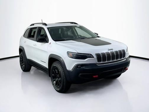 Bright White Clearcoat 2022 Jeep Cherokee Trailhawk