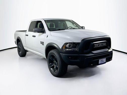 Bright White Clearcoat 2022 RAM 1500 Classic Warlock Quad Cab 4x4 6'4' Box