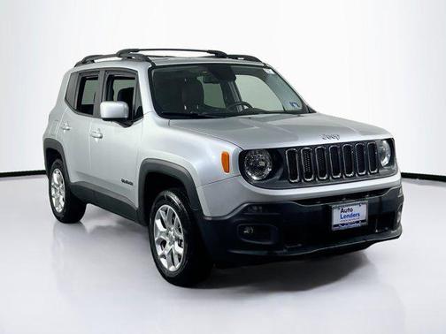 Glacier Metallic 2017 Jeep Renegade Latitude