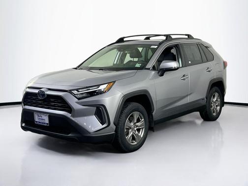 Silver Sky Metallic 2023 Toyota RAV4 Hybrid XLE