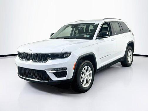 Bright White Clearcoat 2023 Jeep Grand Cherokee Limited