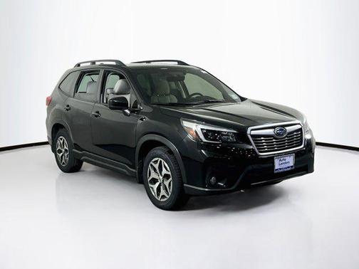 Crystal Black Silica 2021 Subaru Forester Premium