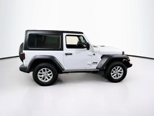 Bright White Clearcoat 2023 Jeep Wrangler Sport S