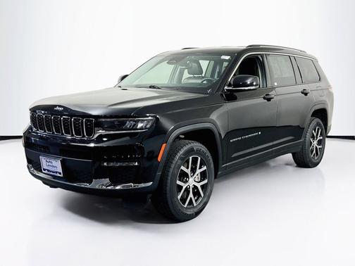 Diamond Black Crystal Pearlcoat 2023 Jeep Grand Cherokee L Limited