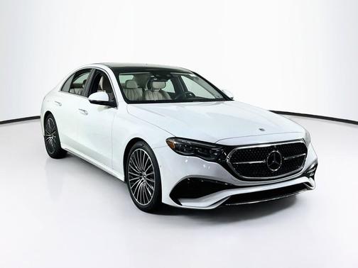 Polar White 2025 Mercedes-Benz E-Class 4MATIC