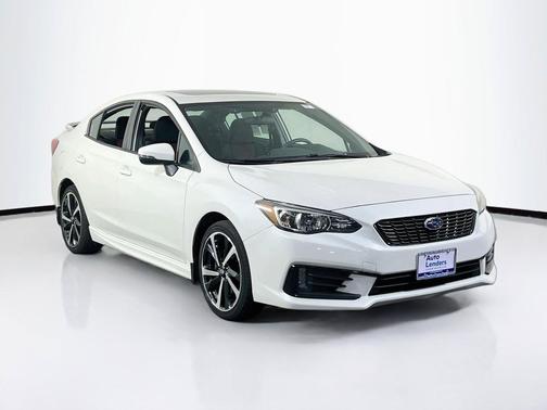 Crystal White Pearl 2023 Subaru Impreza Sport