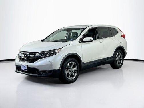 White Diamond Pearl 2017 Honda CR-V EX-L