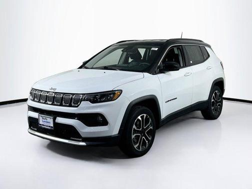 Bright White Clearcoat 2022 Jeep Compass Limited