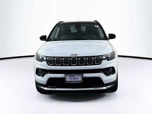 Bright White Clearcoat 2022 Jeep Compass Limited