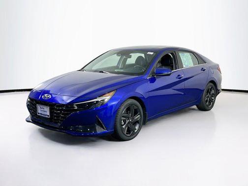 Intense Blue 2023 Hyundai ELANTRA Limited