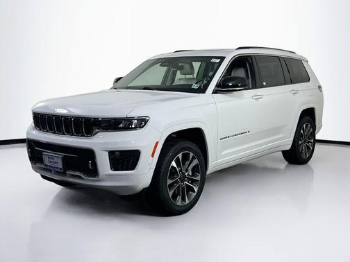 Bright White Clearcoat 2023 Jeep Grand Cherokee L Overland