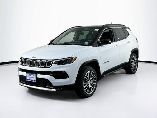Bright White Clearcoat 2023 Jeep Compass Limited