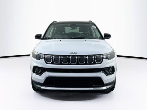 Bright White Clearcoat 2022 Jeep Compass Limited