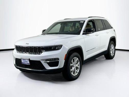 Bright White Clearcoat 2023 Jeep Grand Cherokee Limited