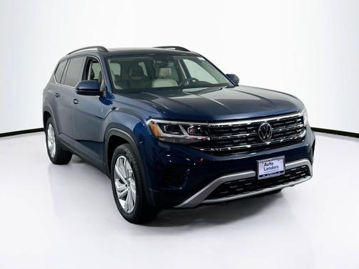 Tourmaline Blue Metallic 2023 Volkswagen Atlas 3.6L SE w/Technology