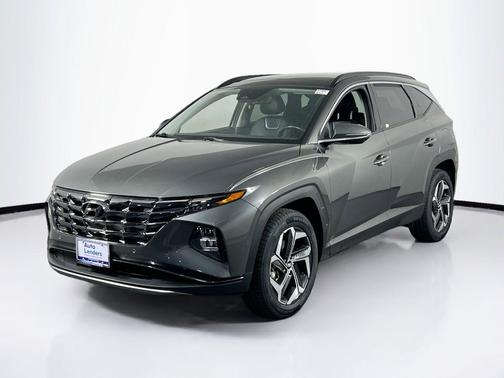 Amazon Gray 2023 Hyundai TUCSON Limited