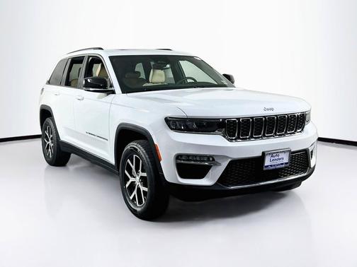 Bright White Clearcoat 2023 Jeep Grand Cherokee Limited