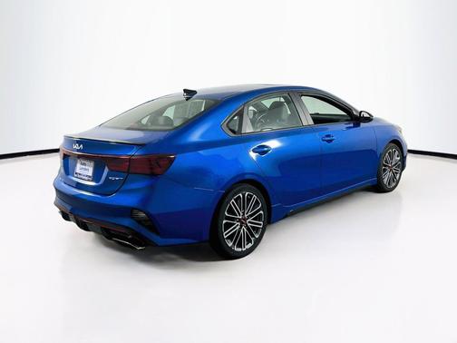 Sporty Blue 2023 Kia Forte GT