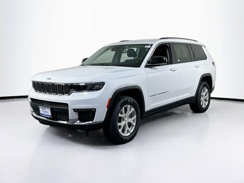 Bright White Clearcoat 2023 Jeep Grand Cherokee L Limited