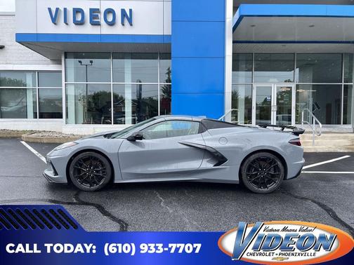Sea Wolf Gray Tricoat 2025 Chevrolet Corvette Stingray w/1LT