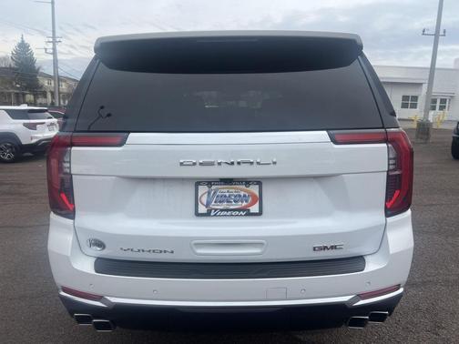 Summit White 2025 GMC Yukon Denali