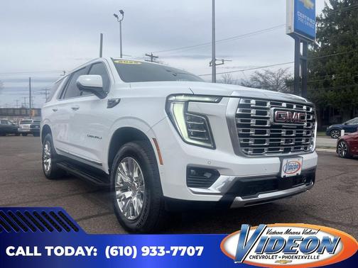 Summit White 2025 GMC Yukon Denali