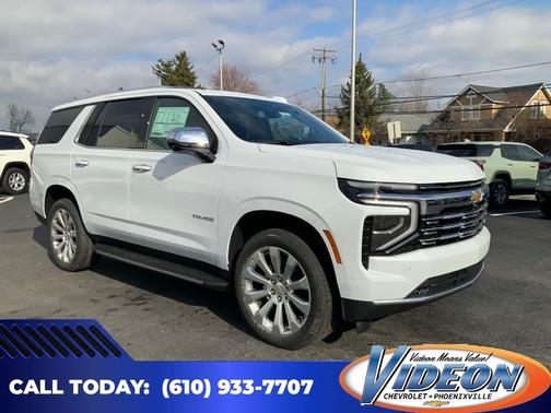 Polar White Tricoat 2026 Chevrolet Tahoe Premier
