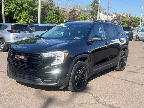 Ebony Twilight Metallic 2022 GMC Terrain SLT