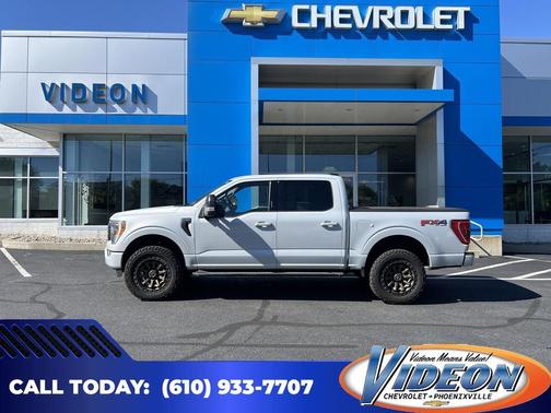 Space White Metallic 2021 Ford F-150 XLT
