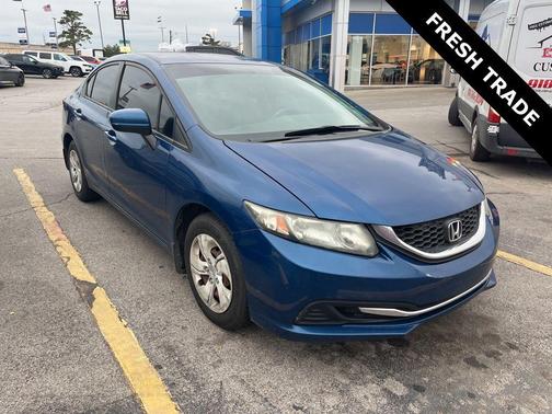Dyno Blue Pearl 2014 Honda Civic LX