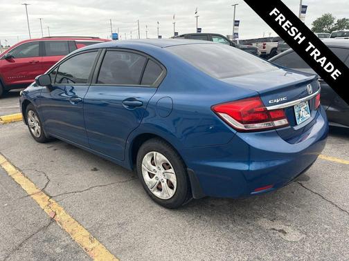 Dyno Blue Pearl 2014 Honda Civic LX