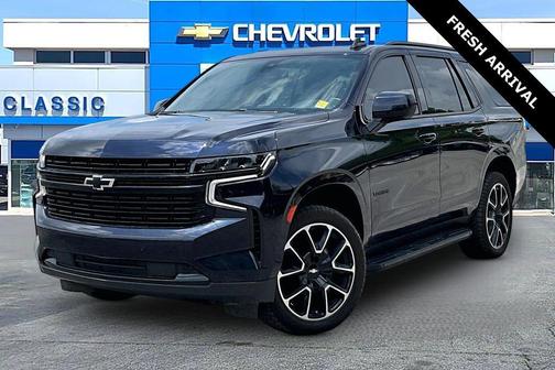 Midnight Blue Metallic 2022 Chevrolet Tahoe 4WD RST