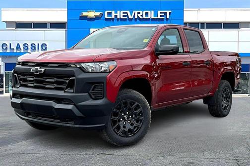 Radiant Red Tintcoat 2026 Chevrolet Colorado WT