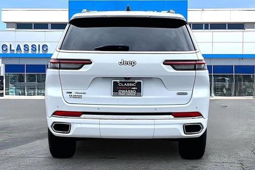 Bright White Clearcoat 2023 Jeep Grand Cherokee L Overland