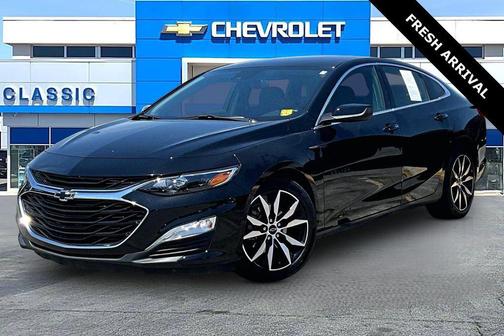 Mosaic Black Metallic 2024 Chevrolet Malibu FWD RS