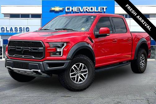 RACE RED 2018 Ford F-150 Raptor