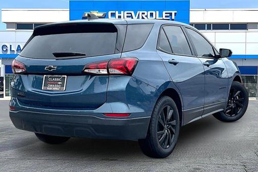 Lakeshore Blue Metallic 2024 Chevrolet Equinox LS