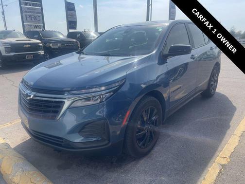 Lakeshore Blue Metallic 2024 Chevrolet Equinox LS