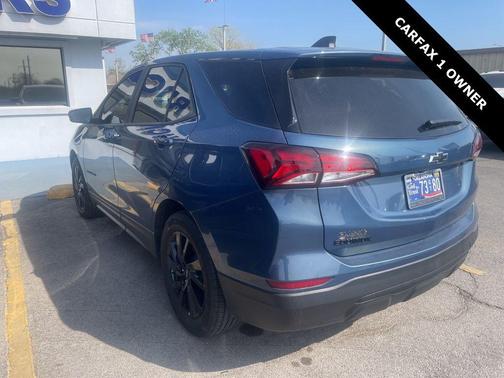 Lakeshore Blue Metallic 2024 Chevrolet Equinox LS
