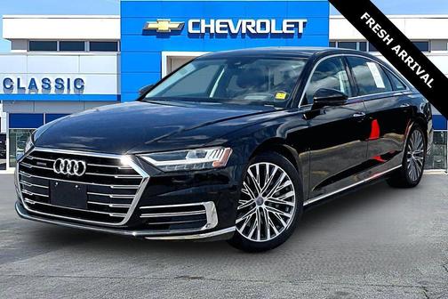 Black Metallic 2019 Audi A8 55