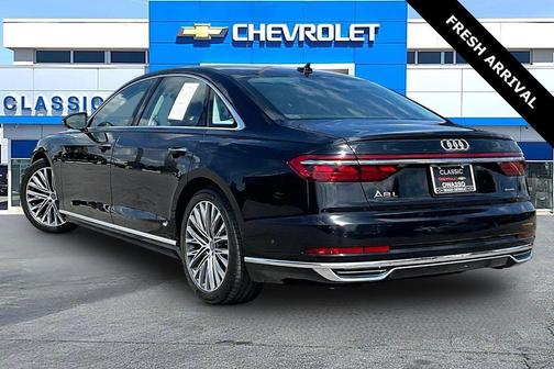Black Metallic 2019 Audi A8 55