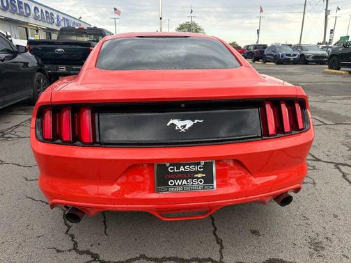 Competition Orange 2015 Ford Mustang EcoBoost