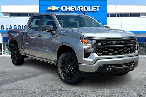 Sterling Gray Metallic 2026 Chevrolet Silverado 1500 Custom