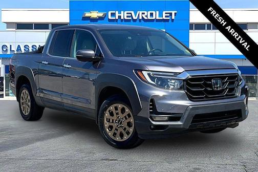 Gray 2022 Honda Ridgeline RTL-E