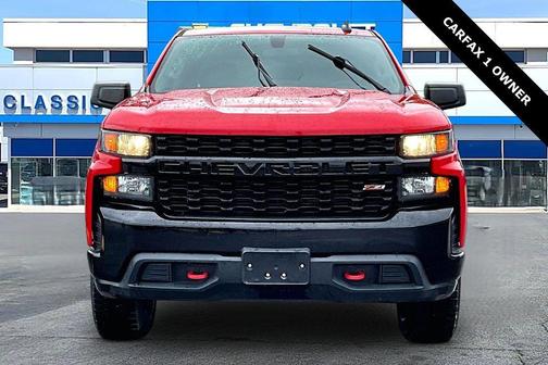 Red Hot 2021 Chevrolet Silverado 1500 Custom Trail Boss