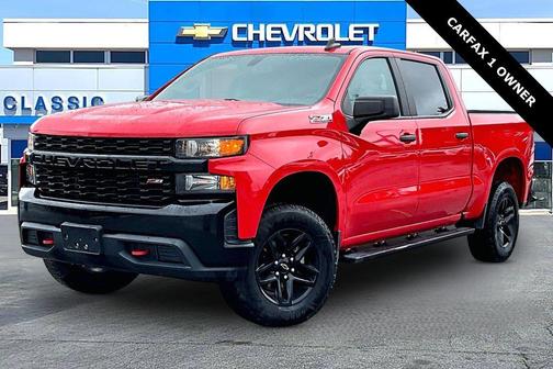 Red Hot 2021 Chevrolet Silverado 1500 Custom Trail Boss